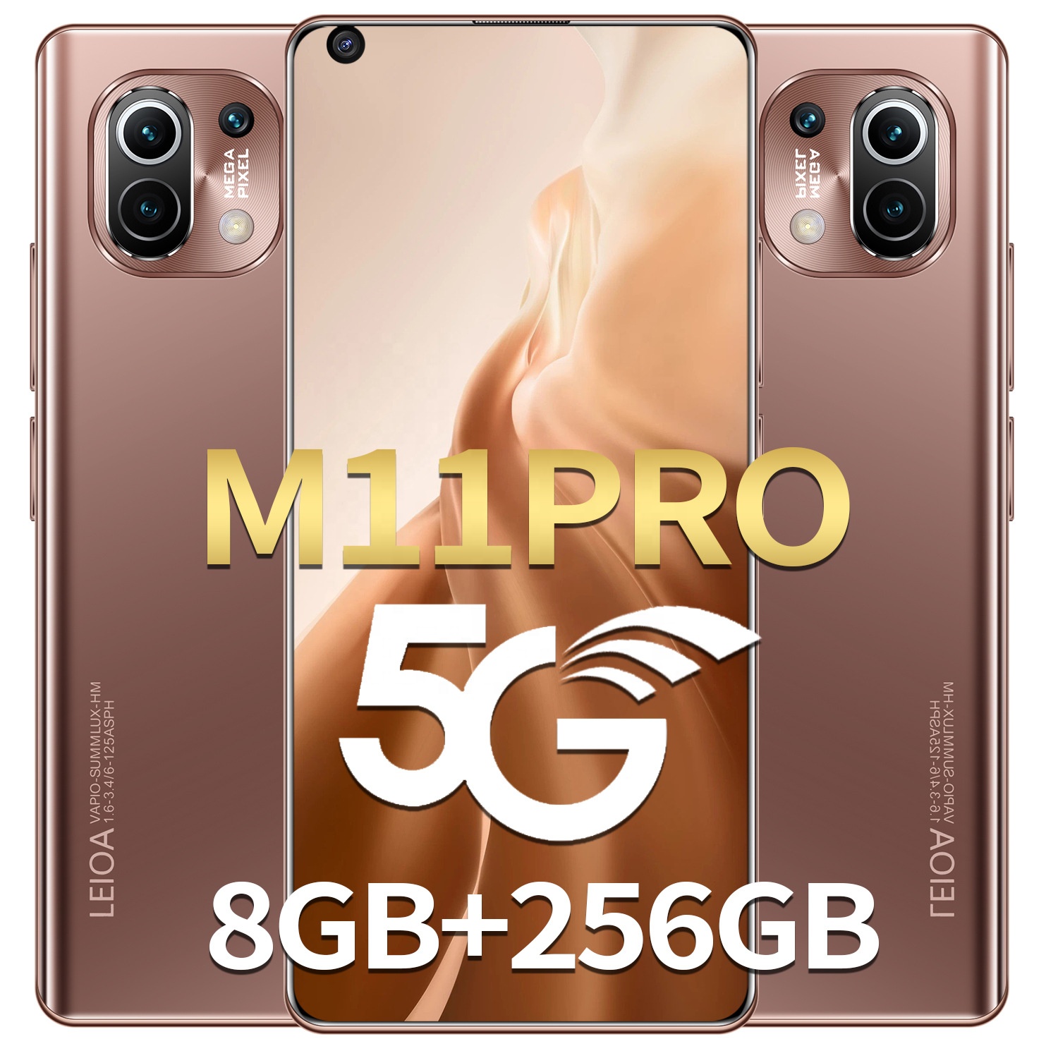 Новинка 2021, Оригинальный разблокированный смартфон M11 Pro Android, HD-камера, полноэкранный мобильный телефон с двумя SIM-картами, сотовый телефон с функцией распознавания лица