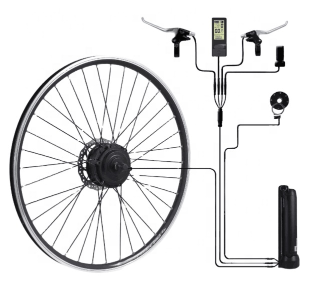 Водонепроницаемый Контроллер Ncyclebike 36 в 250 Вт, комплект для преобразования электрического велосипеда с литиевой батареей