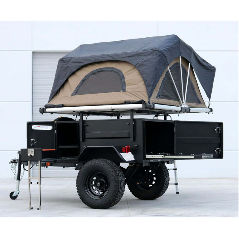 Маленький легкий внедорожный трейлер Ecocampor 4wd Overland с выдвижной палаткой до 20 футов для продажи