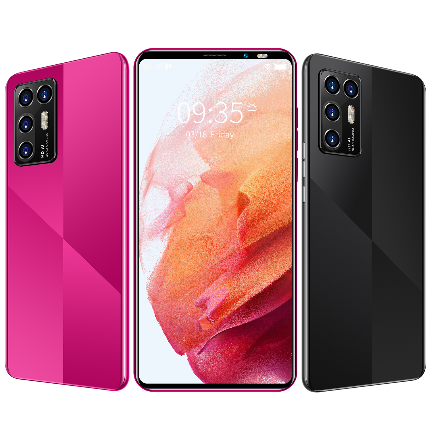 Unlock a phone for free P49 6+128GB big memory techno phone mobile phone holder
