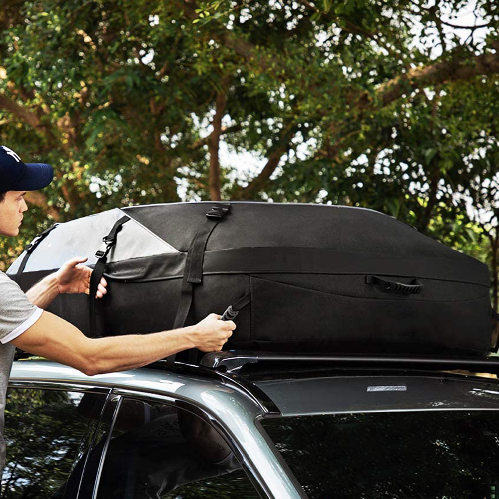 Car Roof Top Bag Cargo Truck Waterproof Car Roof Bag Luggage Carrier Long Trip Storage Heavy Duty