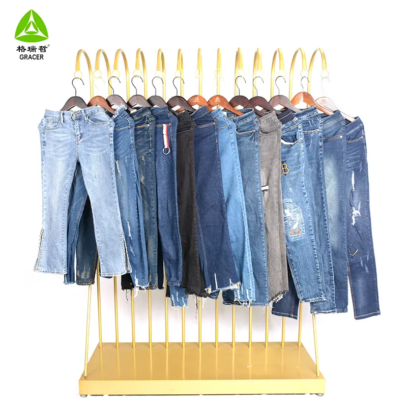 Guangzhou Used Clothes Used Jeans Second Hand Clothes Per Bale
