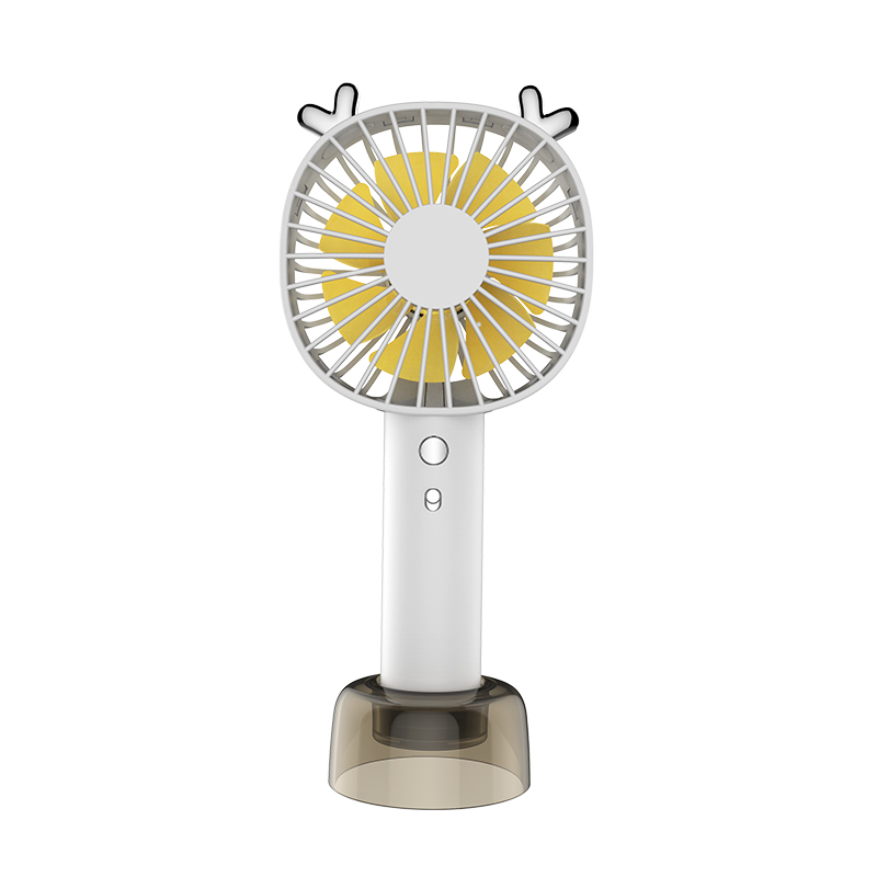 Creative handheld mini fan portable charging usb fan cute cartoon small fan gift