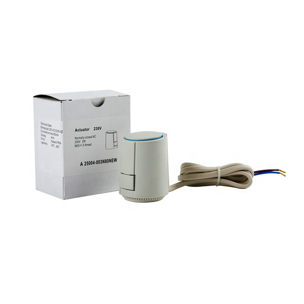 Thermal Actuators for Water Floor Heating System