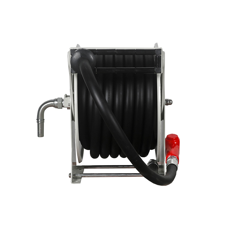 High Pressure Grease Fuel Diesel Gas Hose Reel 1/4'' with 15m Hose