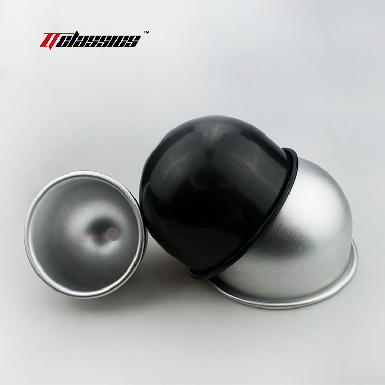 Deep semicircle aluminum mold non-stick deep aluminum mold Xuemeiniang cake mold pudding mold jelly snack mold.