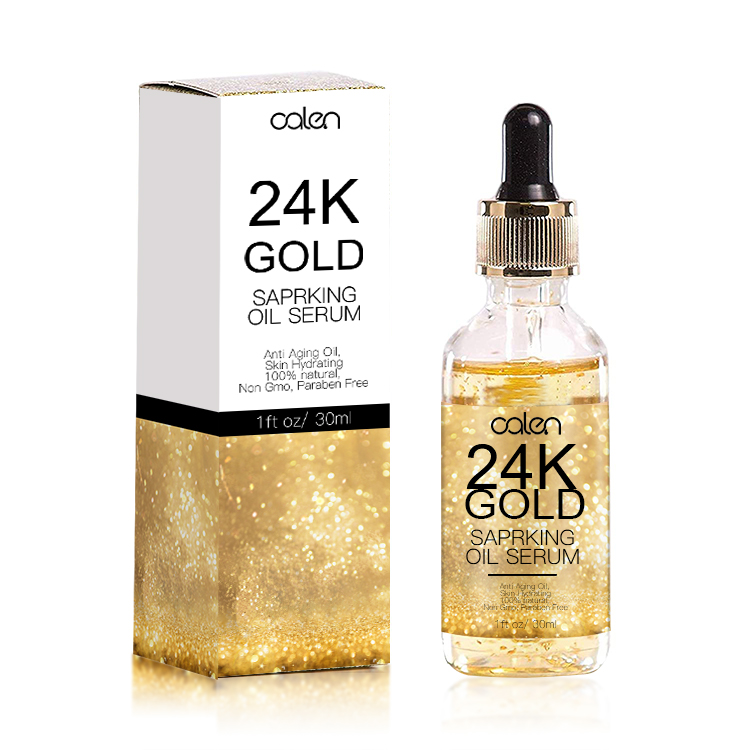 Увлажняющая сыворотка для лица с гиалуроновой кислотой и витамином C 24k gold
