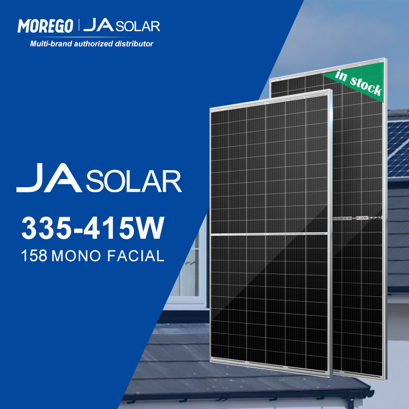 Одиночная серия солнечных панелей JA solar 158, 335 Вт, 340 Вт, 345 Вт, цена, солнечные моно-панели 400 Вт, 405 Вт, 410 Вт, 415 Вт с поставкой Morego