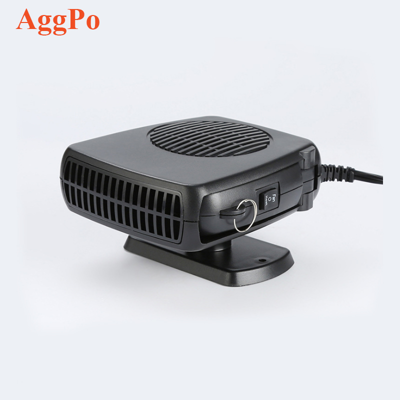 Car Defroster Heater Cooler 12V/24V 200W Portable Vehicle Heating Cooling Fan Windshield Electric Demister Mini Air Conditioner