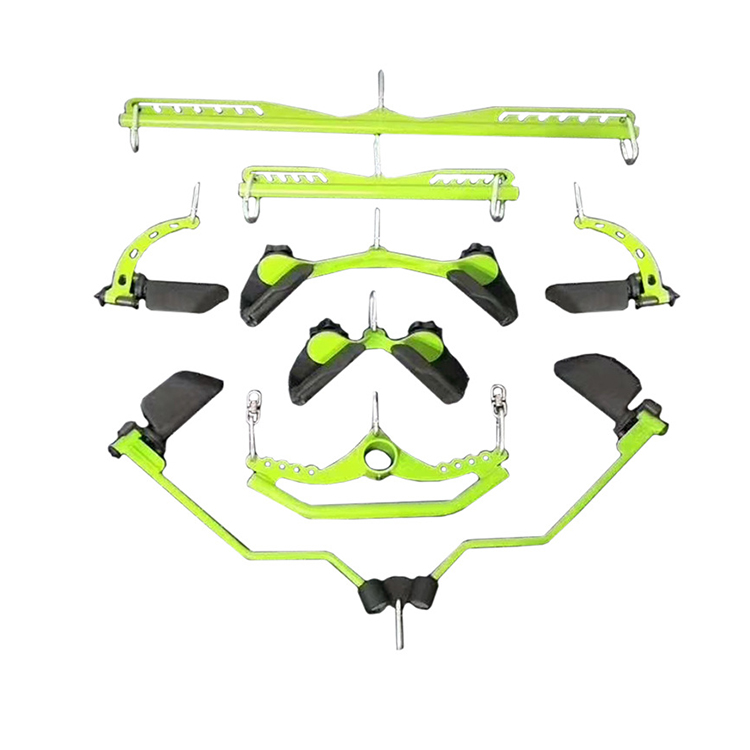 Professional Back Muscle Exercises Gym Equipment Mag Handle Grips Fitness Accessories Set Of 5pcs Pull Down Grips