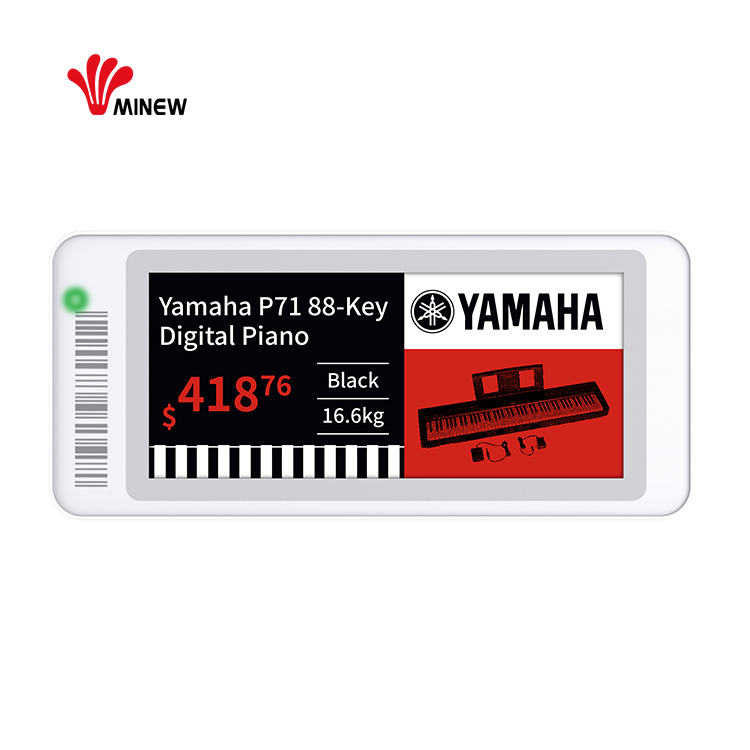 Этикетка электронной полки, модная цена, epaper flexible esl 2,9 slim
