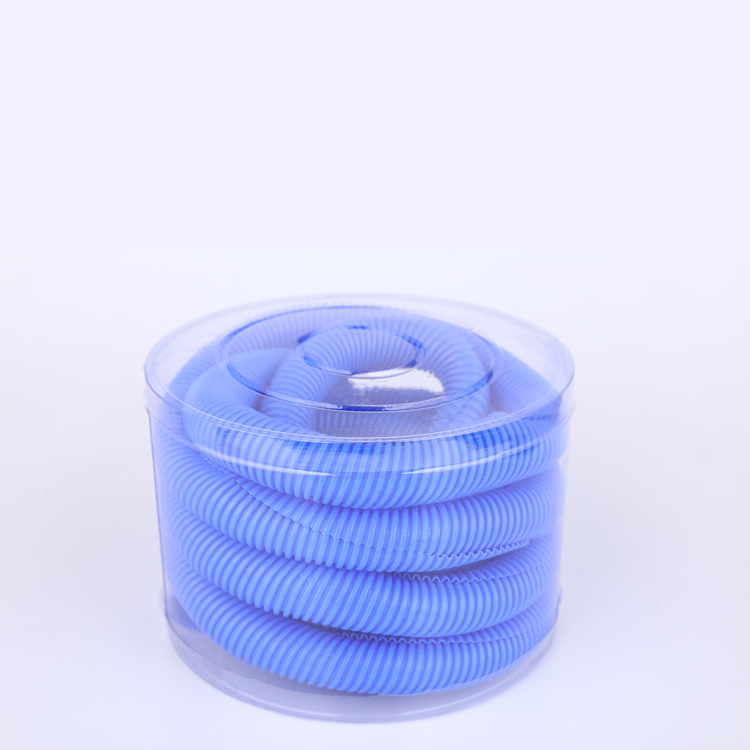 Синяя гофрированная труба гибкая hdpe гофрированная труба линия
