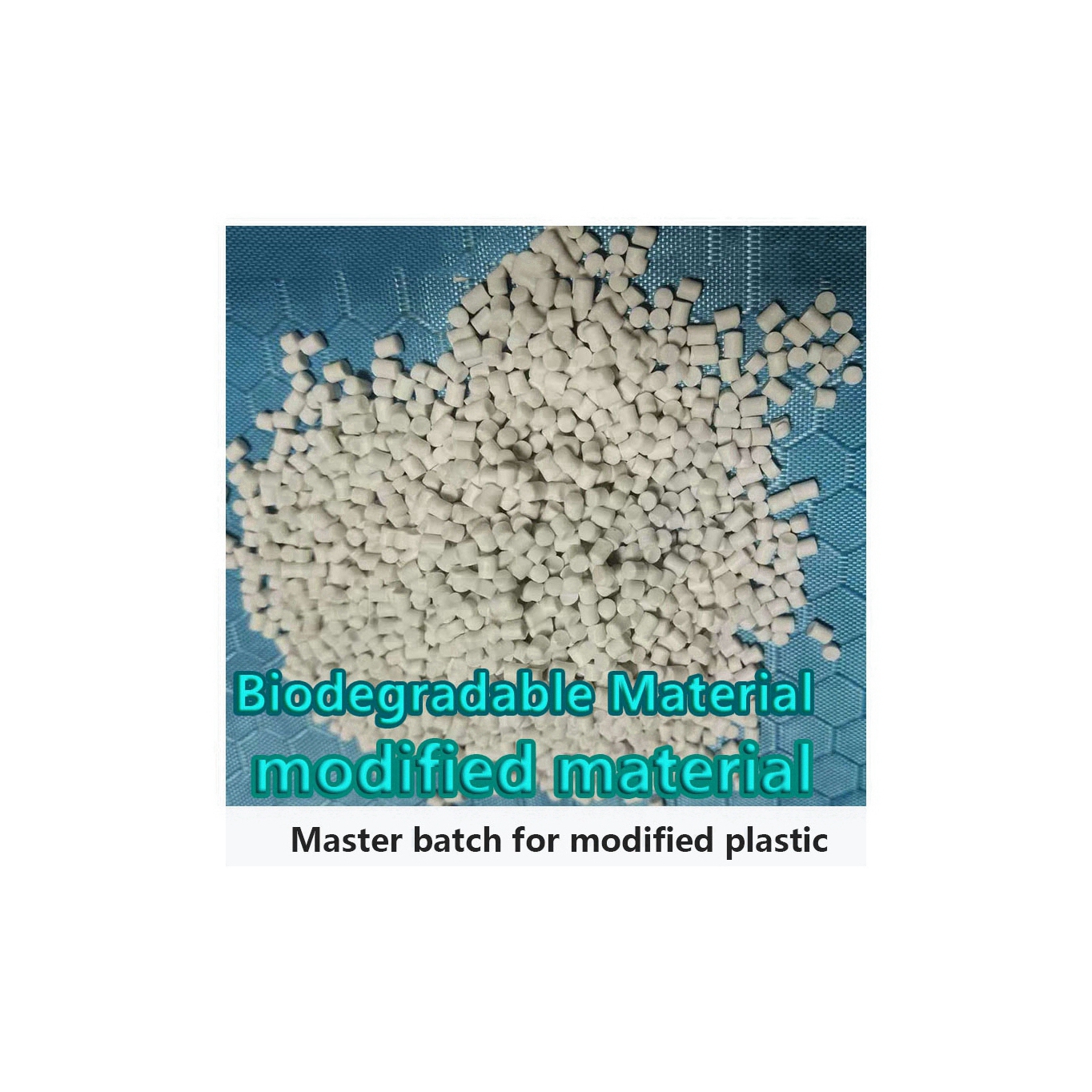 Unique Design Hot Sale Materials of modified biodegradable White Color Filler Masterbatch Plastic