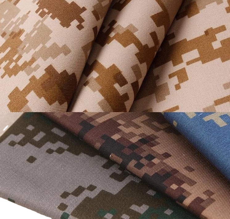 Summer clothing fabric camouflage sweatcloth fabric army fan CS cloth bag cloth fashion new