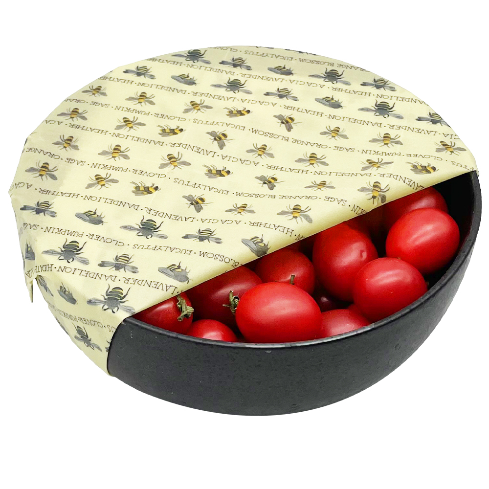GOTS Certified Best quality Customized biodegradable bees wax food wraps