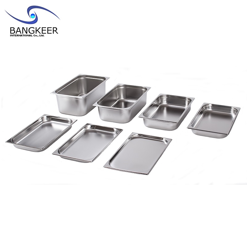 Hotel Ktchen Equipment Food Containers Stainless Steel Servings Gn Pan For Restaurant