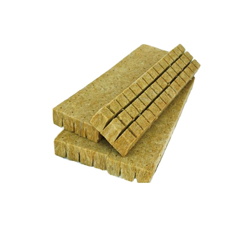 Hydroponics required Drip Insulation Rock wool customized
