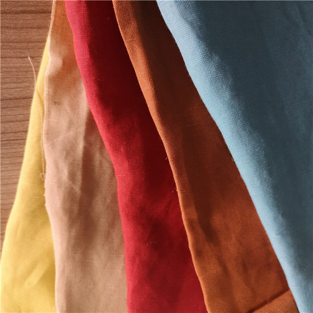 Ткань Tencel 70% tencel 30% лен 170 gsm одежда для дома по ширине клиента