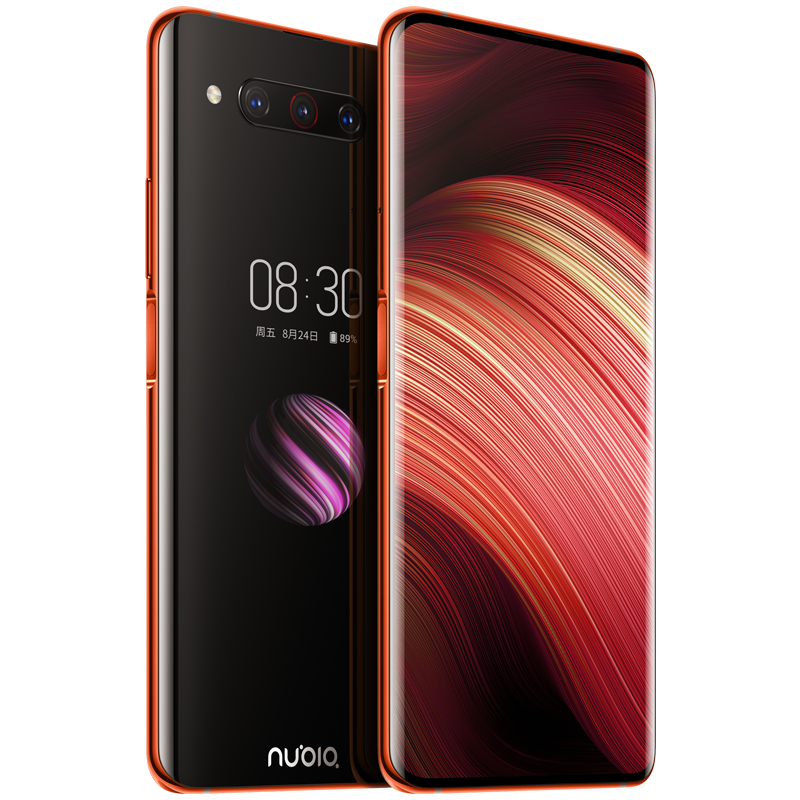 Nubia Z20 6,42 + 5,1 дюймовый двойной экран смартфон 6 ГБ ОЗУ 128 Гб ПЗУ Snapdragon 855 Plus Быстрая зарядка 4,0 4000 мАч 48мп мобильный телефон