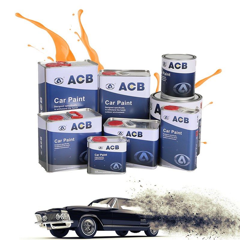 Автомобильная краска ACB, категория прозрачного покрытия, ремонт грузовика, ремонт автомобиля, краска готовая, ремонт царапин, Восстановленный автомобиль