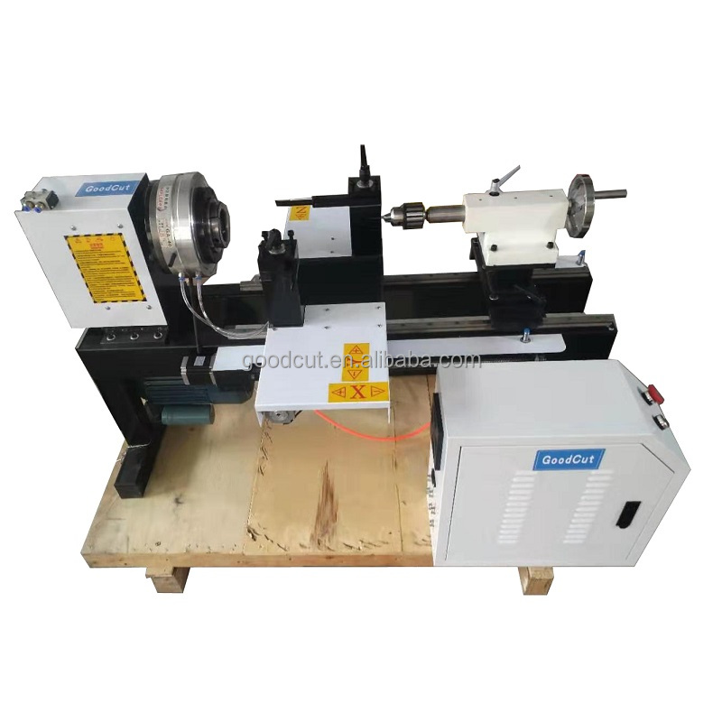 Small CNC Wood Lathe for Drum Stick with High-speed and High-effect