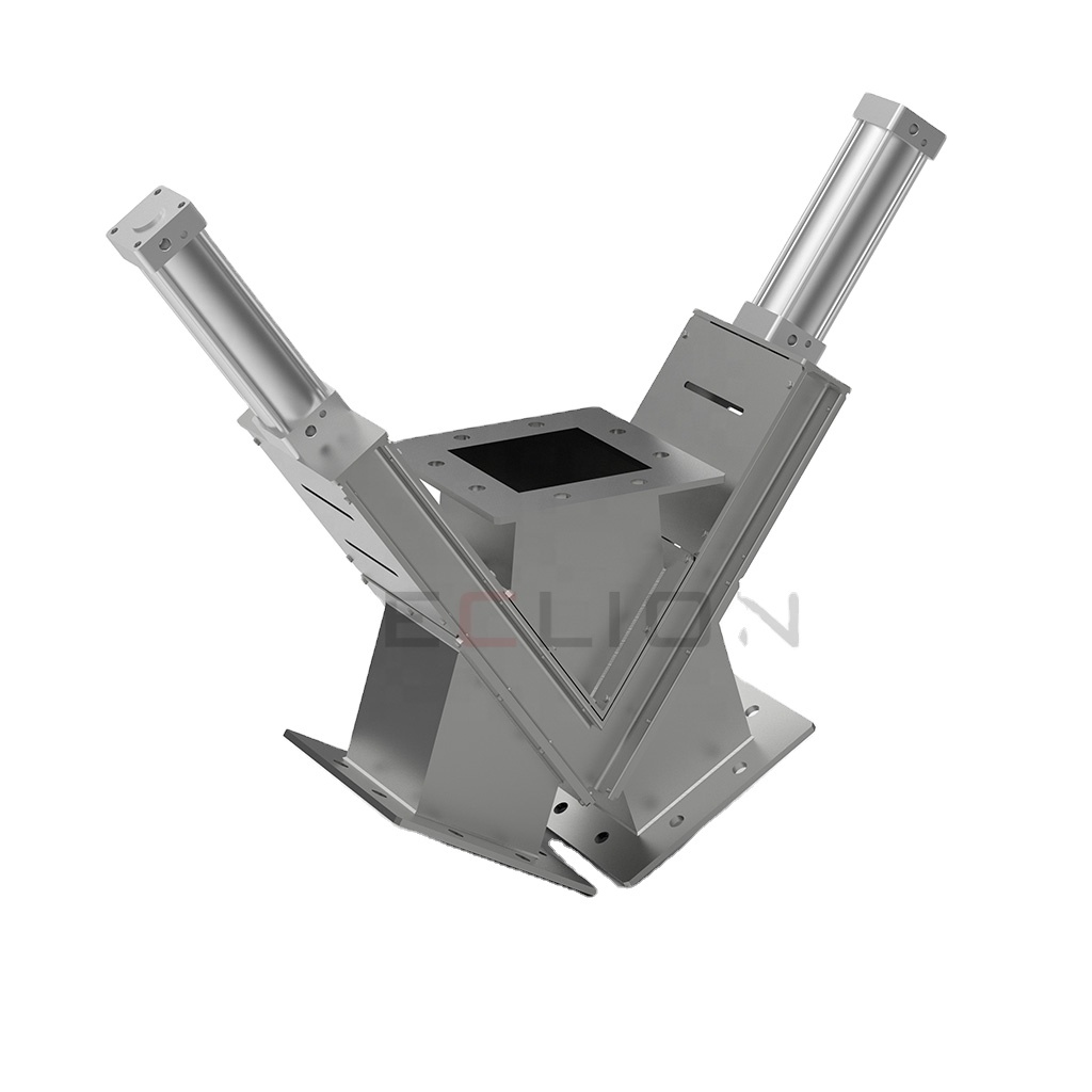 Double Knife Pneumatic Diverter Valve for Powders and Granular