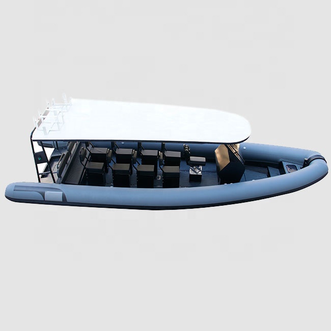 Высокая производительность RHIB 860 алюминиевый корпус для дайвинга орка гипалон надувная лодка