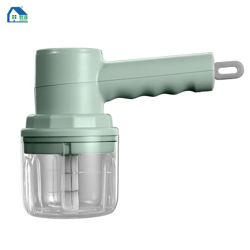 Wireless 3 In 1 Portable Electric Food Processor Hand Food Meat Mixer High Power Multifunction Egg Beater Food Blender