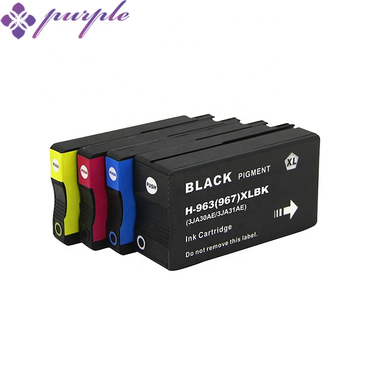 963XL 967XL 963 967 XL Remanufactured color Inkjet Ink cartridge for OfficeJet Pro 9010 9015 Printer