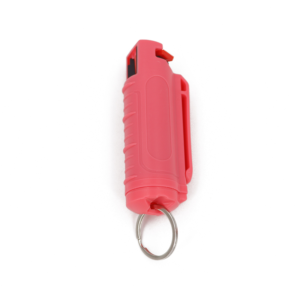 Custom Label 25ml Mini Women Self Defense Pepper Spray Keychain