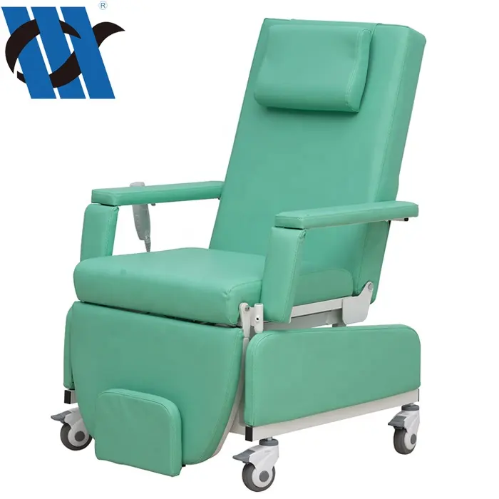 Examination Table YC-EC108 Hospital Phlebotomy Dialysis Chair Medical Electric Blood Electric Examination Couch Message Table