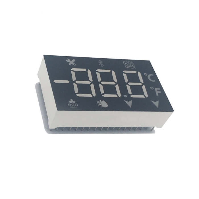 Custom 7 segment led displays small made Intelligent temperature led display With Pins