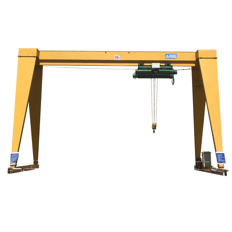 Single Girder 10T Overhead Crane Hoist Lifting Equipment