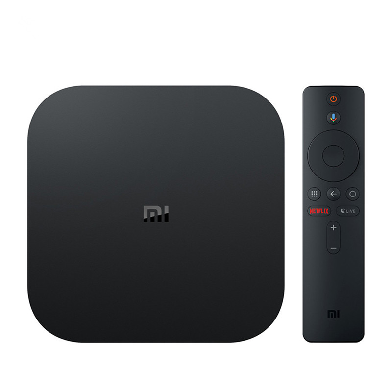Оригинальный Xiaomi Mi Box S 4K HDR глобальная версия Android TV Box 4K Bluetooth пульт дистанционного управления Miboxs TV телеприставка