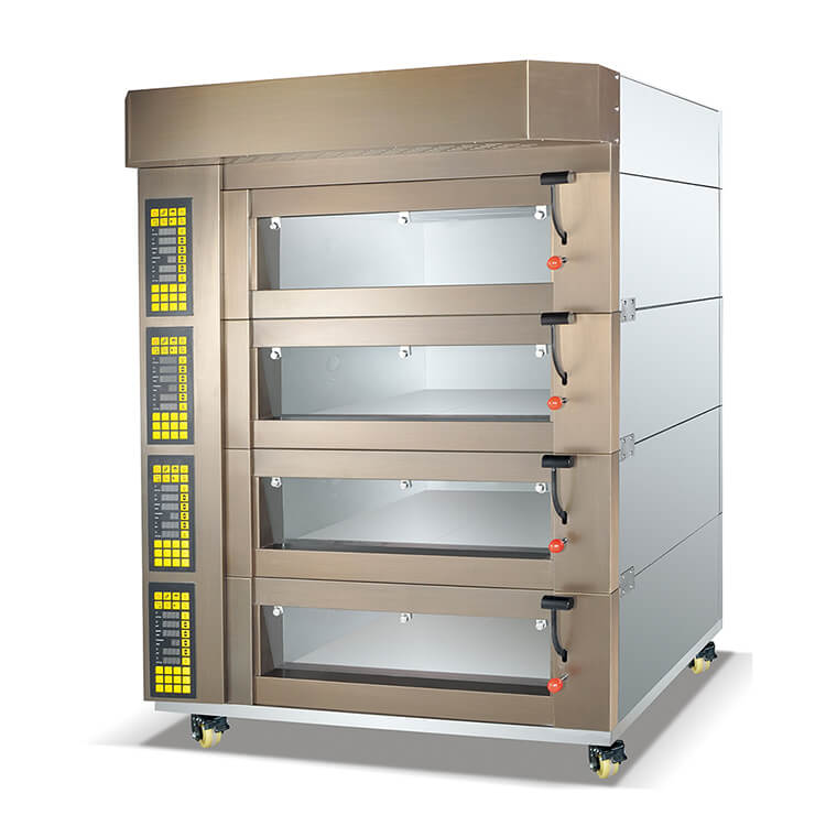 Commericial 3 deck 6 tray electric bread baking ovens for sale