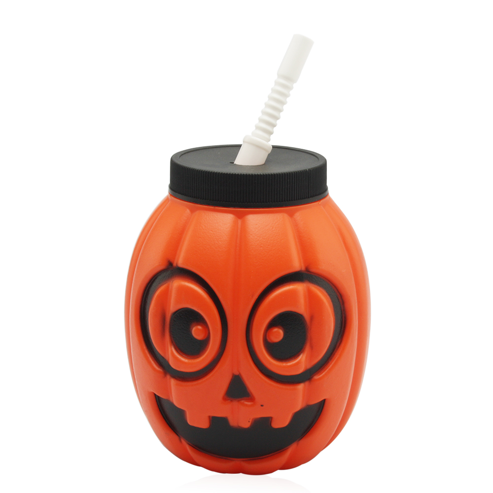 Wholesale halloween pumpkin decoration mini juice bottles