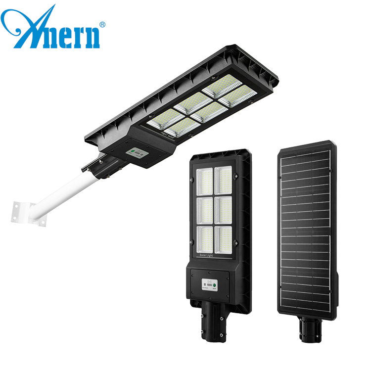Anern Горячая продажа 60w 90w 120w 180w Солнечный светодиодный уличный фонарь