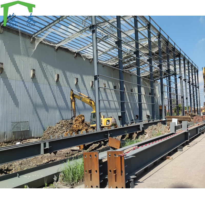 Prefabricated workshop steel automatic production line production metal sheet structure workshop steel warehouse plant workshop