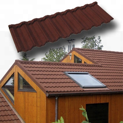 China metal stone roof tile manufacturer