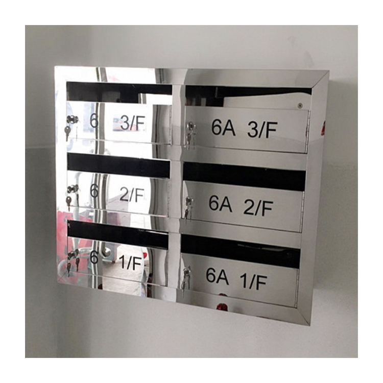 Stainless Post Mounted Mailbox