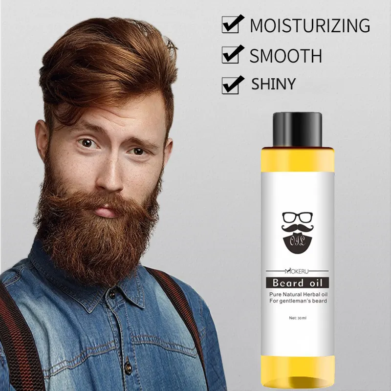 Beard Growth Essential Oil 100% Natural Beard Growth Oil Hair Loss Products For Men Beard Care Growth Nourishing Private Label