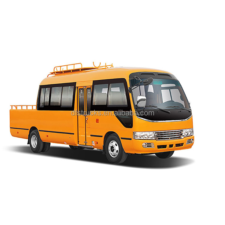 7.7m lhd diesel 19 seats mobile machinery shop truck engineering vehicle
