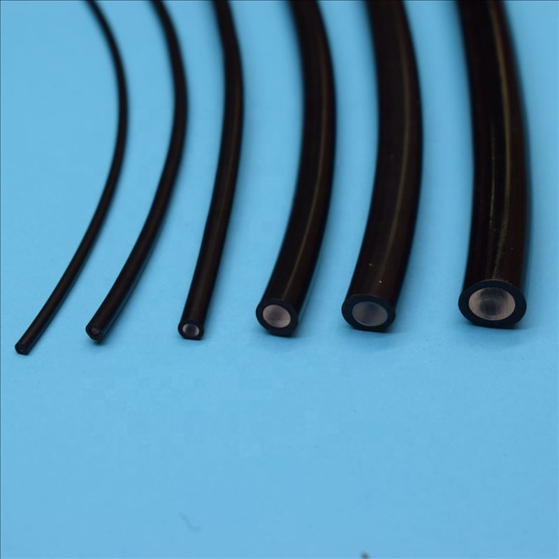 5mX Black Cover PMMA End Glow Plastic Optical Fiber Cable Inner Diameter 2mm/3mm/5mm/6mm/8mm/10 For Light illumination