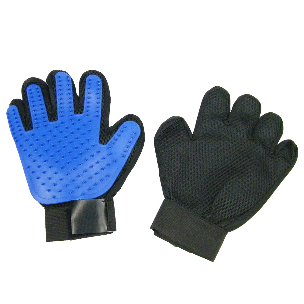 Wholesale Pet Hair Remover Deshedding Silicone Pet Grooming Gloves Brush