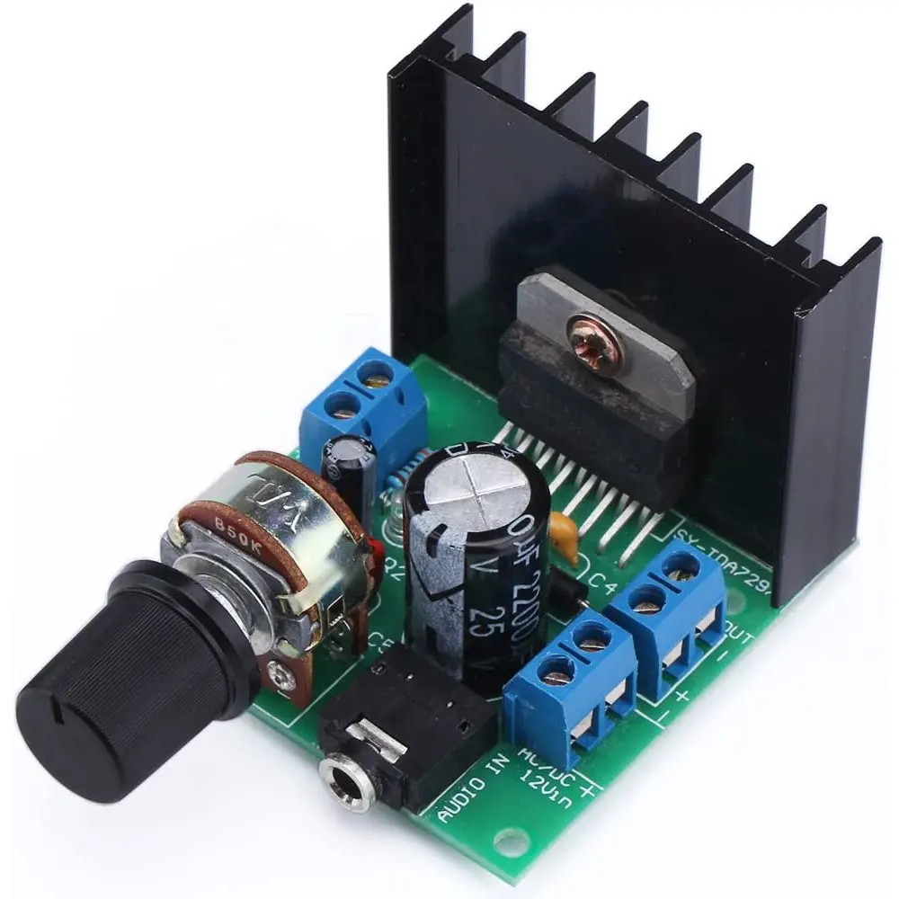 TDA7297 15W+15W Audio Power Amplifier Module AC/DC 9-18V 2.0 Dual Channel Stereo Amp Board, DIY Sound System Component