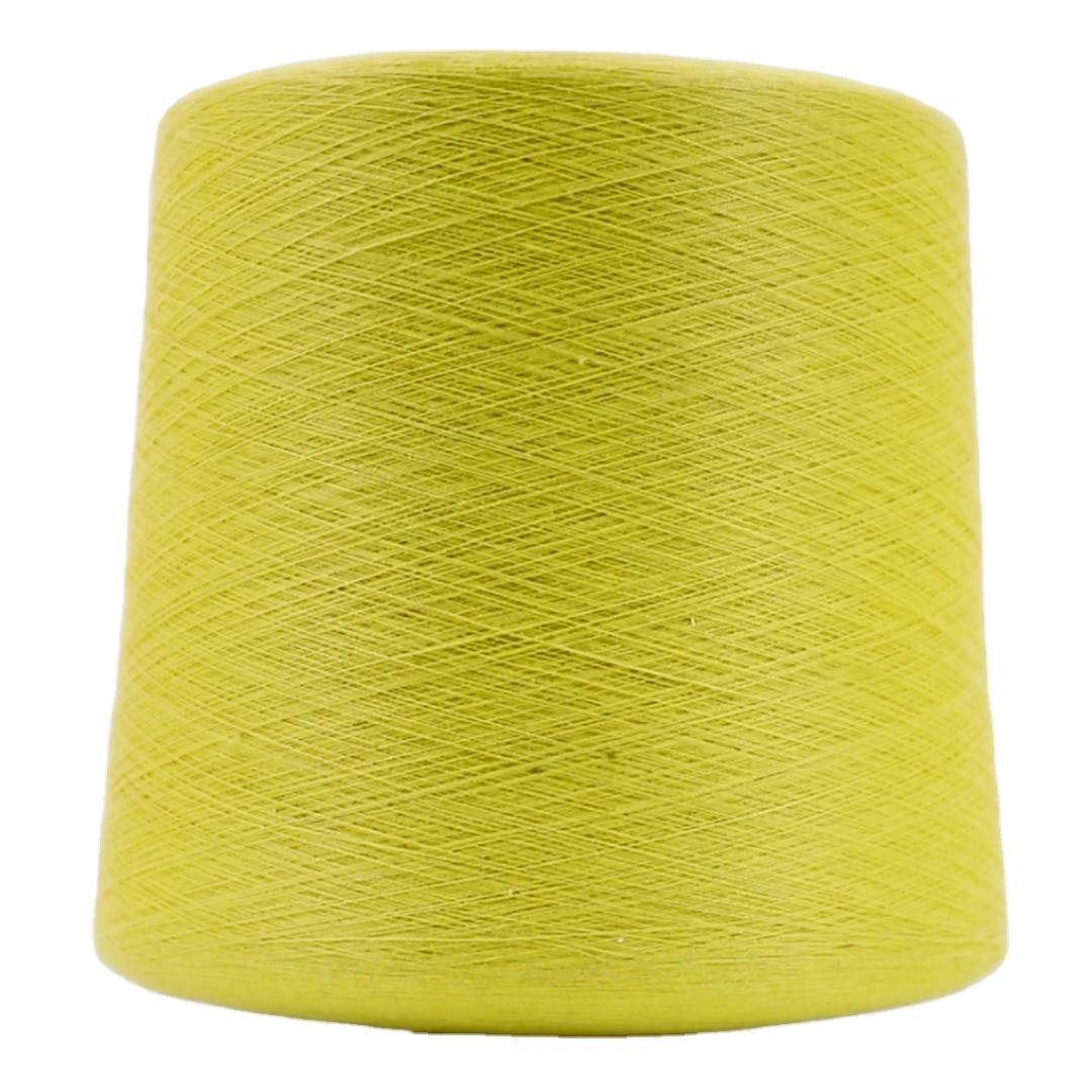Heat And Chemical Resistance 100% Kevlar Spun Yarn for Knitting