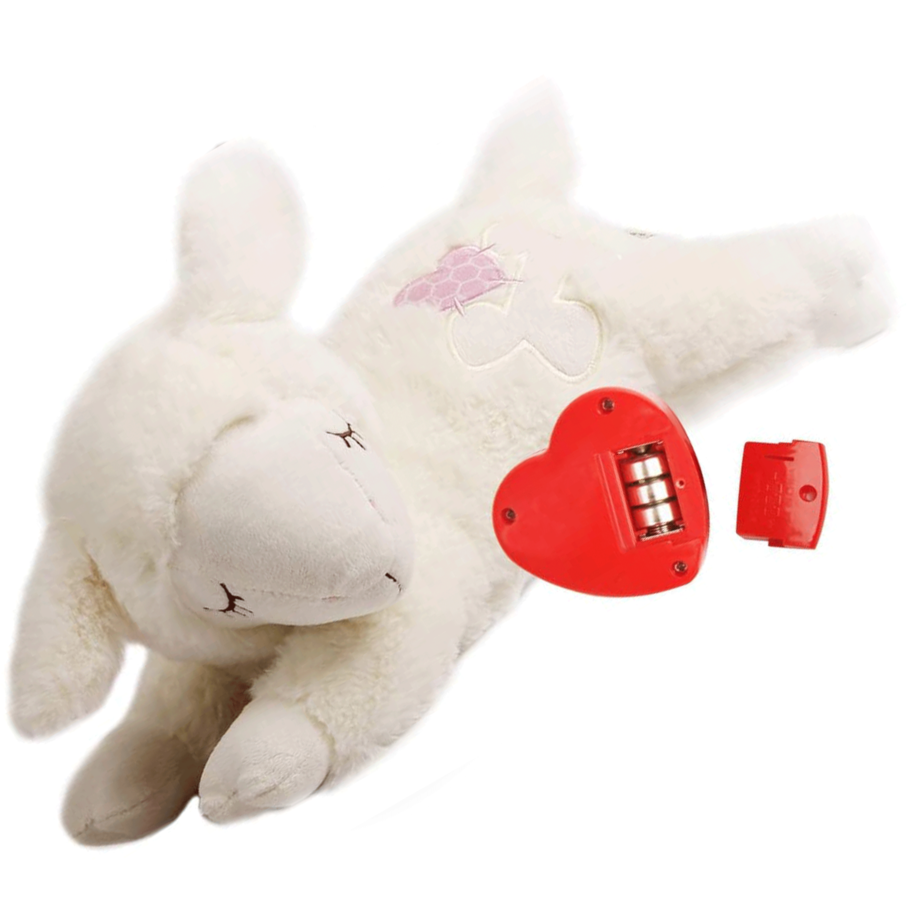 B13 Heartbeat pillow courage the cowardly dog plush toys anti stress stuffed pet heart beat beating bear toy for pets
