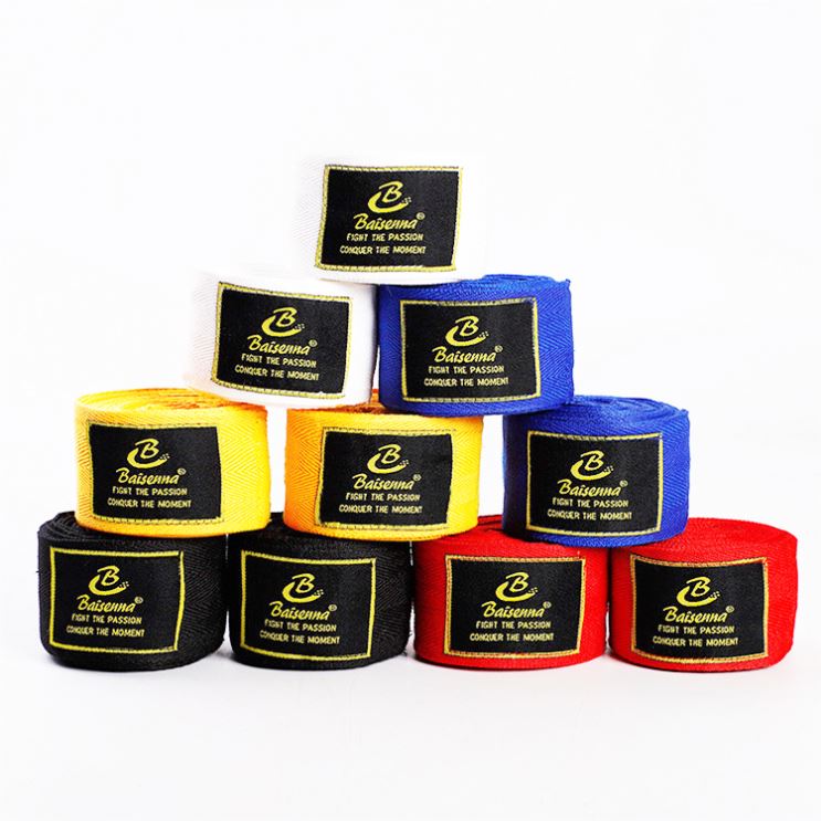 Custom Professional Slip On Muay Thai Vendas De Para Boxeo Handwraps Other Boxing Wrist Products Hand Wraps Bandage Elastic