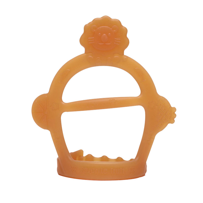 glove type baby silicone teether for kids new design bandage type teether food grade silicone