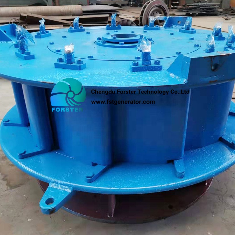 Головка воды 2,5-7 м на сетке/выкл сетки 50kw 100kw 200kw 300kw гидро Kaplan турбины для микро гидро электростанции